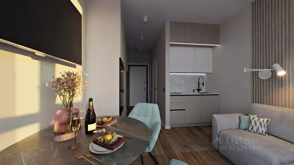 Студия Москва Автомобильный проезд, 4С3 (17.5 м) - Фото 1