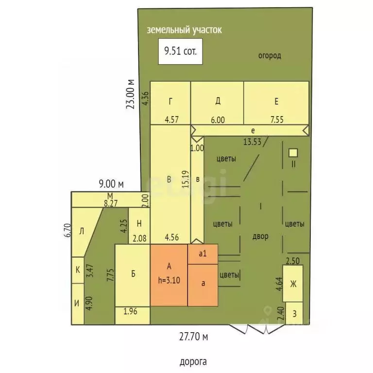 Дом в Крым, Ленинский район, Семисотское с/пос, с. Каменское ул. ... - Фото 2