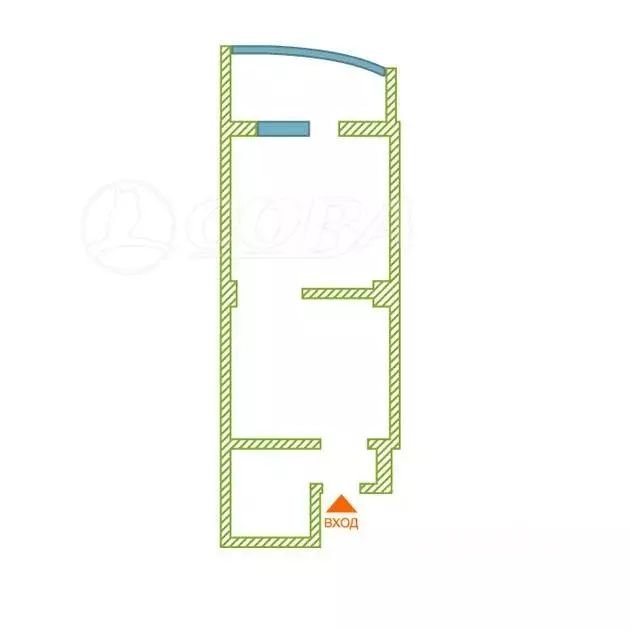 1-к кв. Ханты-Мансийский АО, Нефтеюганск 17-й мкр, 3/1 (37.7 м) - Фото 1