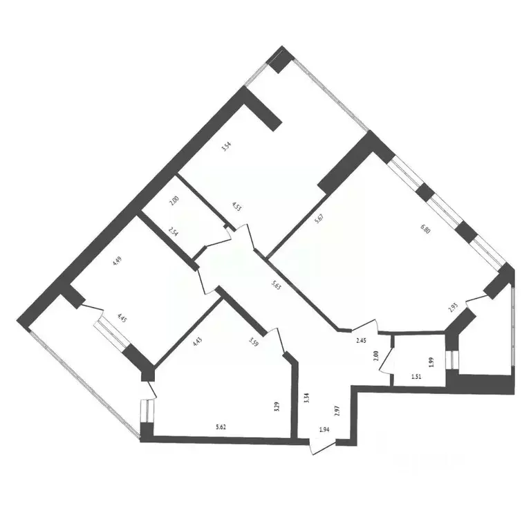 3-к кв. Красноярский край, Красноярск ул. Карла Маркса, 8а (138.7 м) - Фото 1