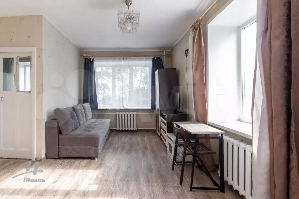 1-к. квартира, 32,2 м, 4/4 эт. - Фото 0