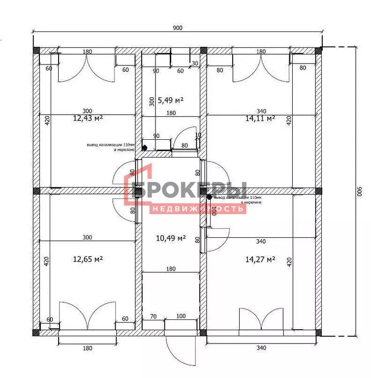 Дом в Севастополь, Монастырское шоссе, 132/10 (74 м) - Фото 2