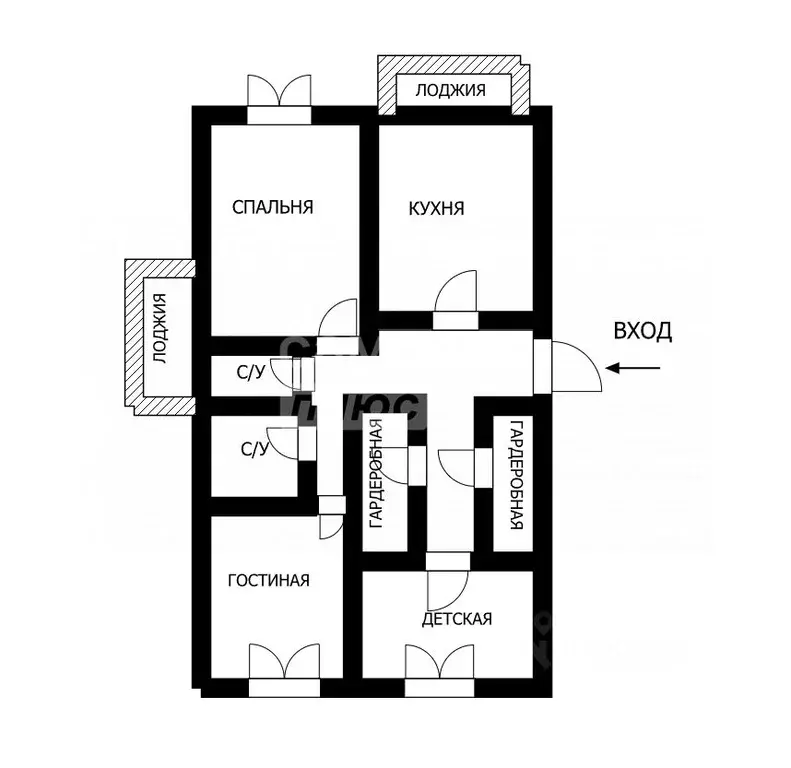 3-к кв. Томская область, Томск Черемошники мкр, пер. Ново-Станционный, ... - Фото 1