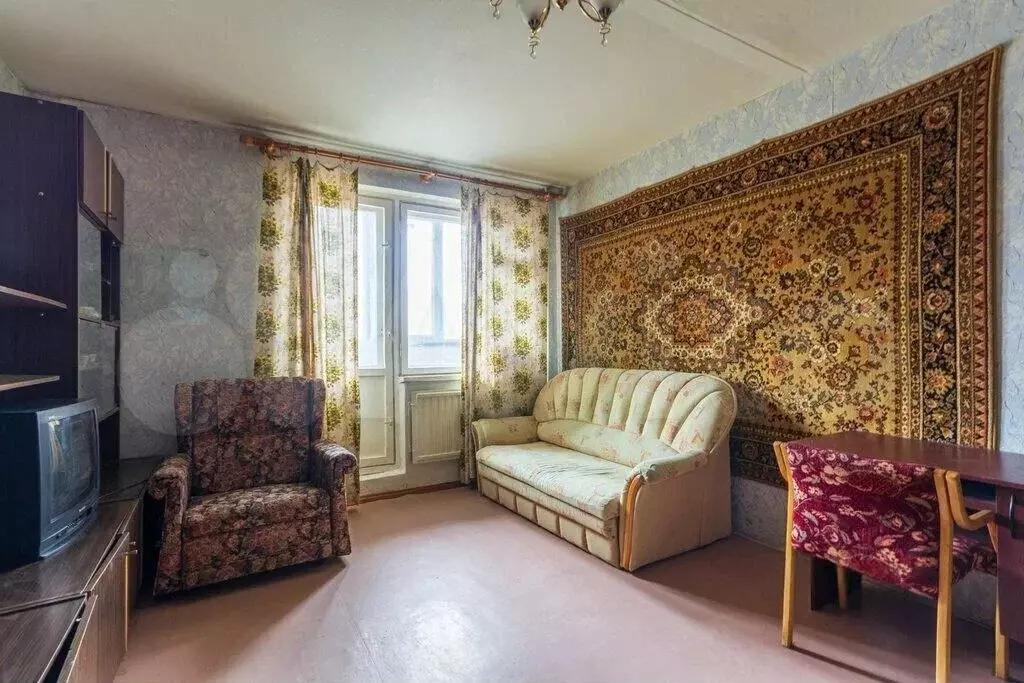 1-к. квартира, 38 м, 6/9 эт. - Фото 1