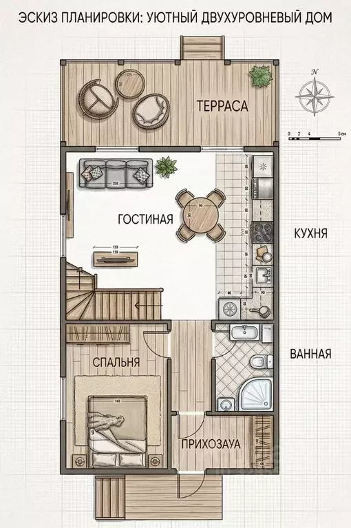 Дом в Московская область, Чехов муниципальный округ, с. Ивановское  ... - Фото 2