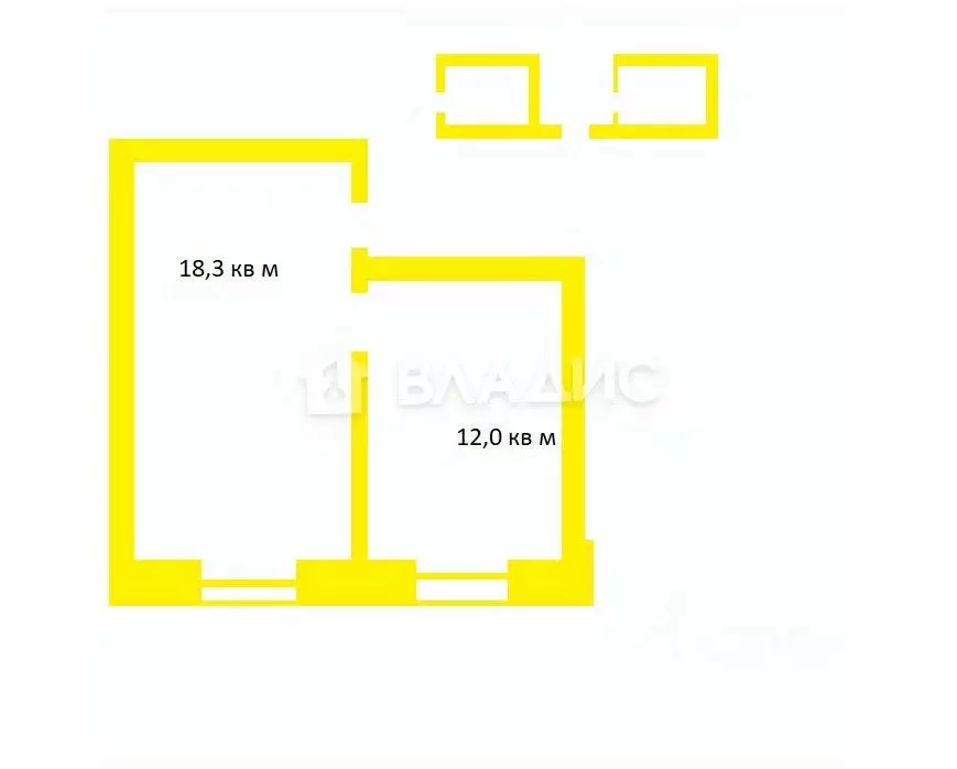 Комната Амурская область, Благовещенск Нагорная ул., 16 (31.8 м) - Фото 0