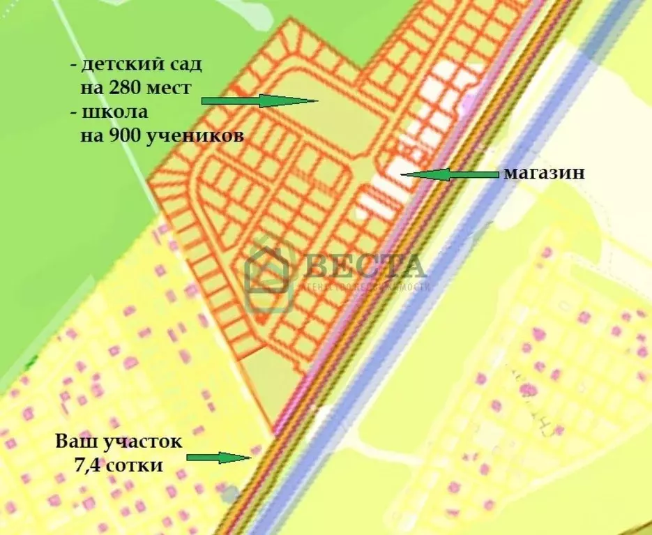 Участок в Ленинградская область, Всеволожский район, Агалатовское ... - Фото 2