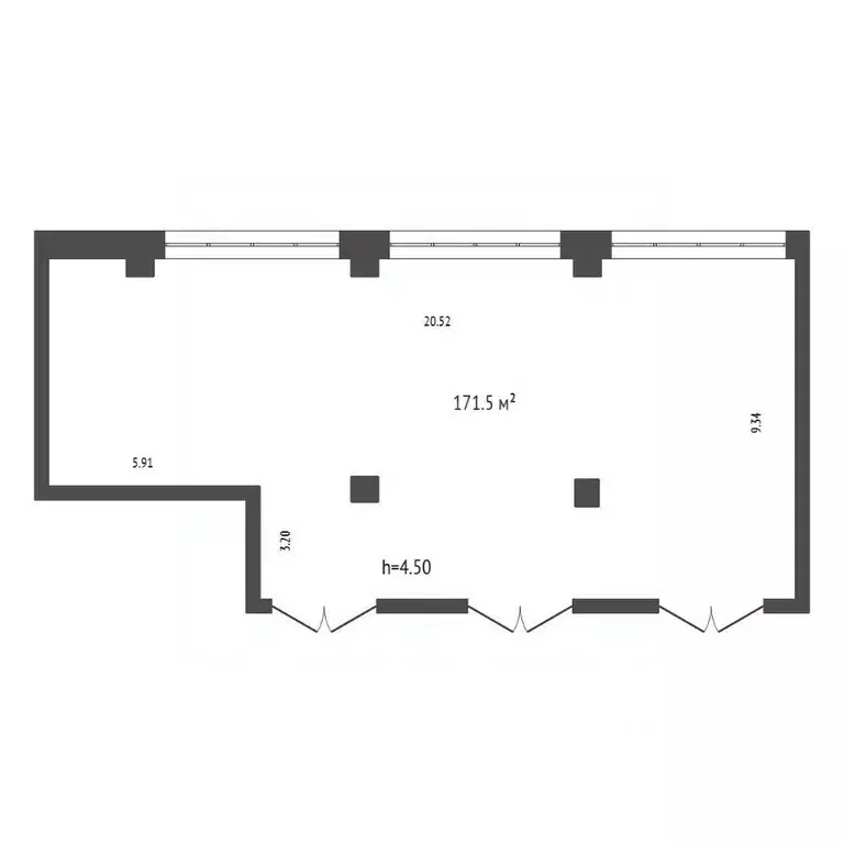 Торговая площадь в Красноярский край, Красноярск Северный мкр, ул. ... - Фото 2