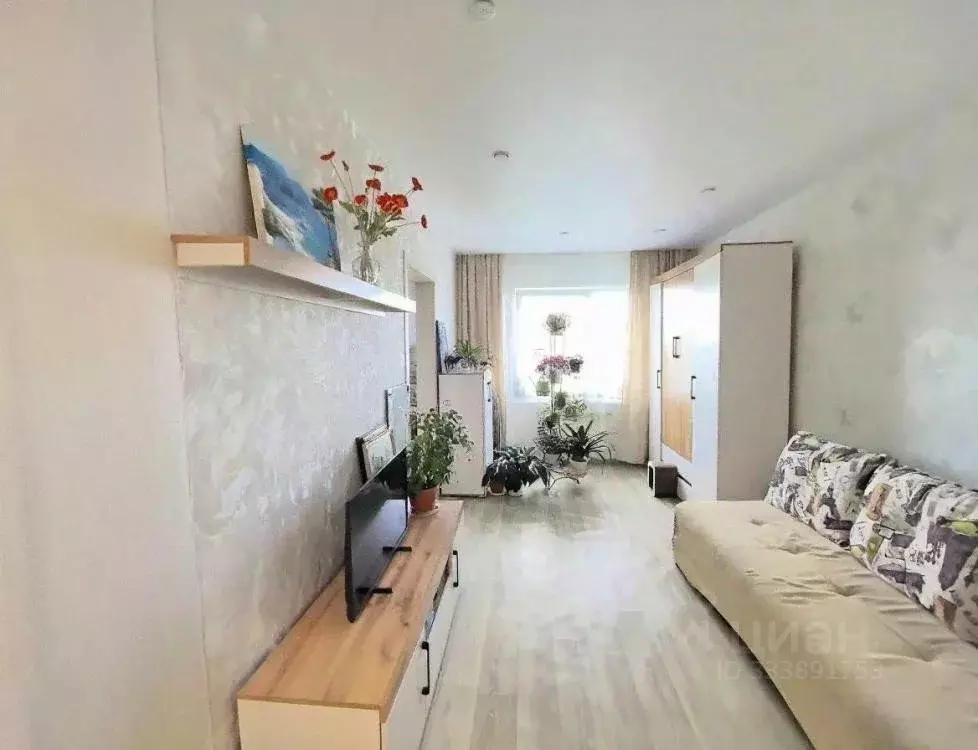 2-к кв. Иркутская область, Иркутск Университетский мкр, 77А (28.0 м) - Фото 1