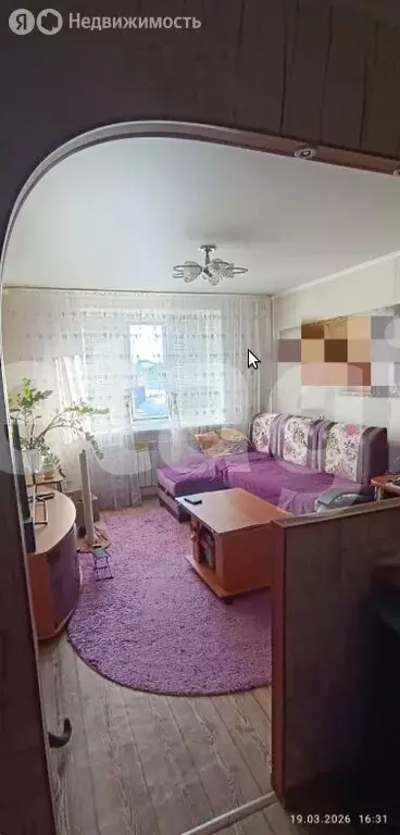 1-комнатная квартира: Тюменская область, Заводоуковский муниципальный ... - Фото 1