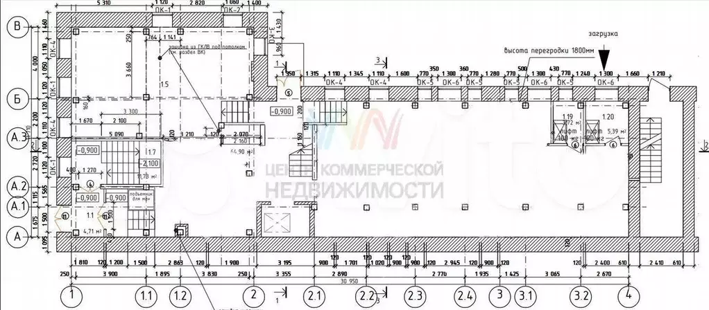 Историческое здание в центре Уфы, офис, 1132 м2 - Фото 0