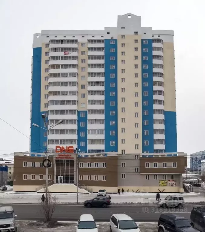 1-к кв. Саха (Якутия), Якутск ул. Федора Попова, 23 (36.5 м) - Фото 0