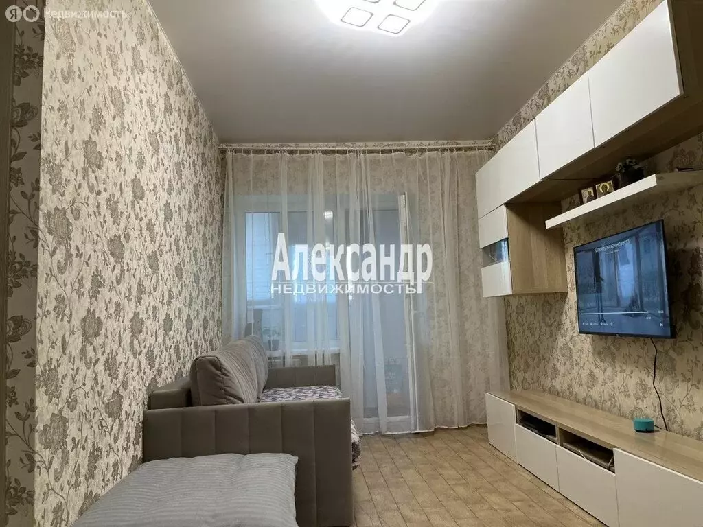 2-комнатная квартира: Всеволожск, улица Комсомола, 27 (35.1 м) - Фото 2