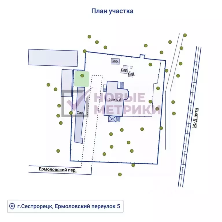 Участок в Санкт-Петербург, Санкт-Петербург, Сестрорецк Ермоловский ... - Фото 2