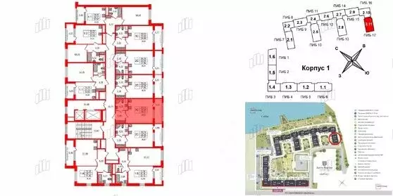 Студия Санкт-Петербург просп. Обуховской обороны, 36 (25.5 м) - Фото 1