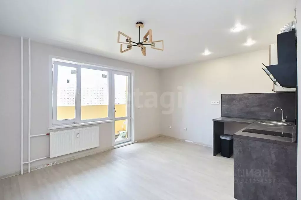 Студия Тюменская область, Тюмень ул. Новоселов, 113 (27.1 м) - Фото 1