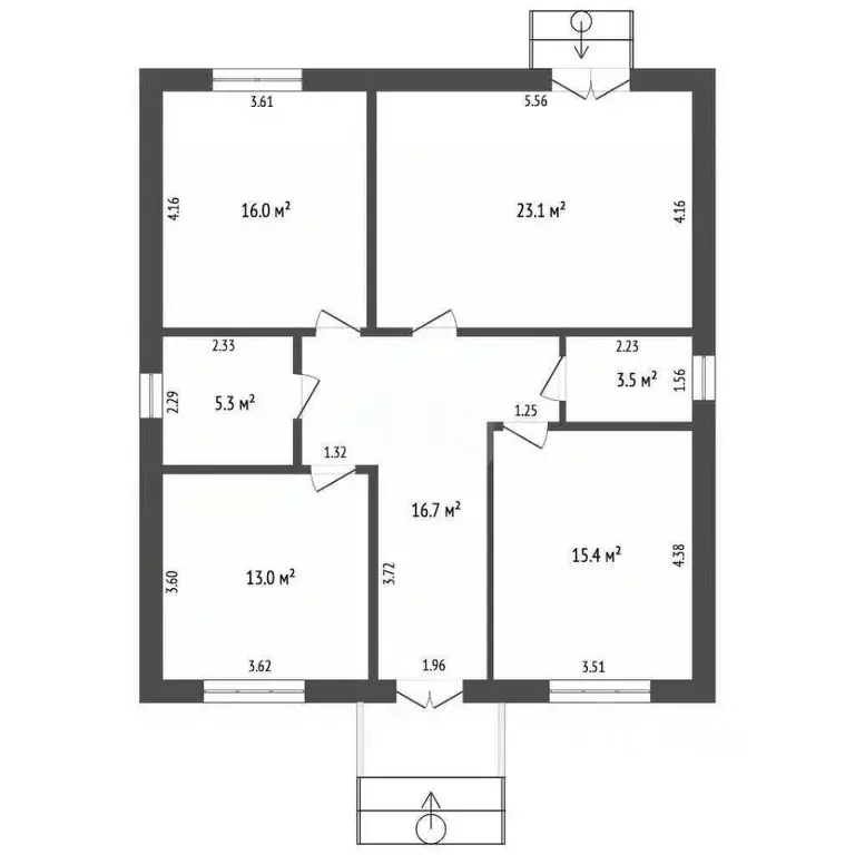 Дом в Ростовская область, Мясниковский район, с. Большие Салы ул. ... - Фото 2