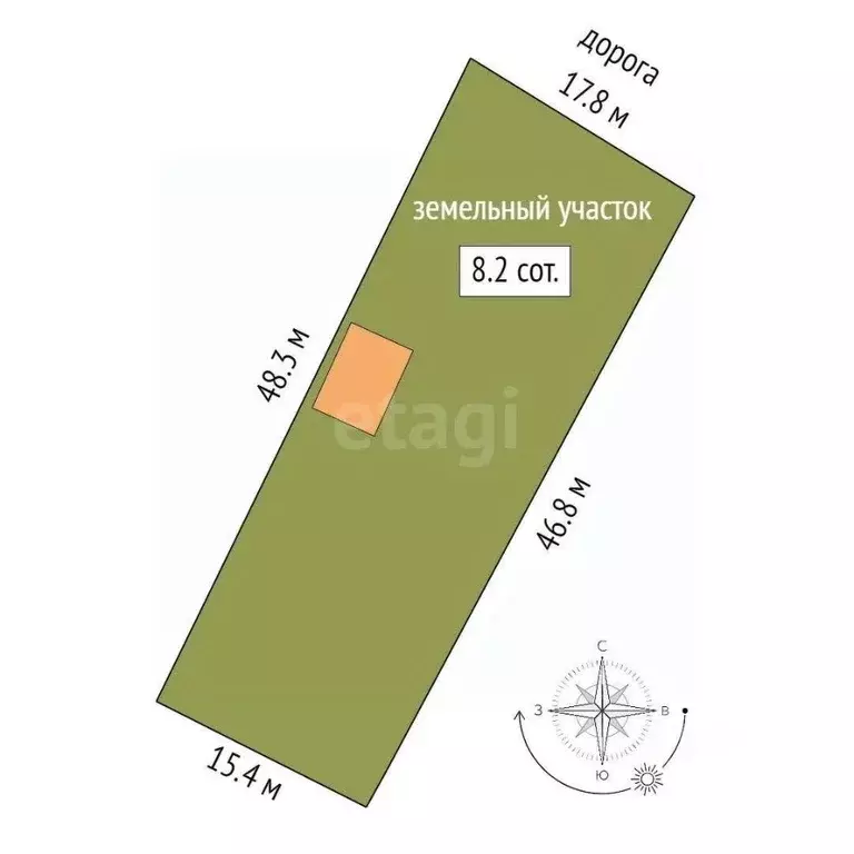Участок в Ростовская область, Ростов-на-Дону 2-я Заречная ул. (8.0 ... - Фото 1