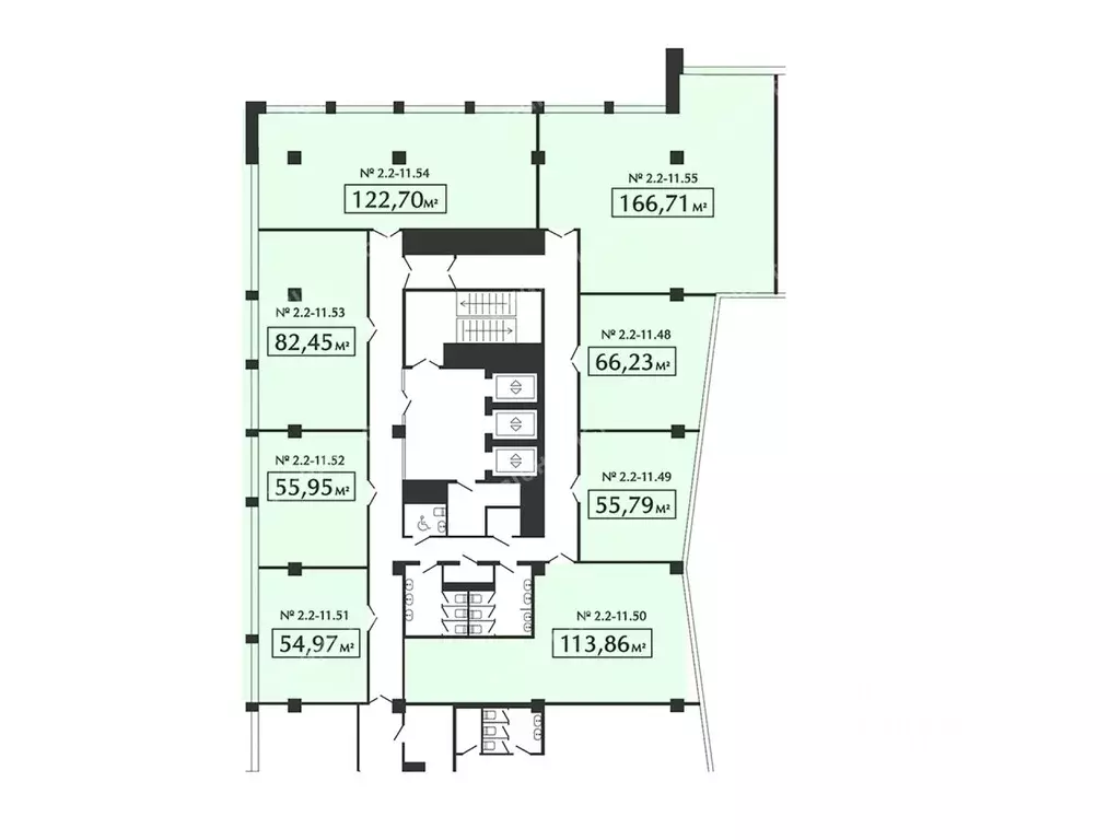 Офис в Санкт-Петербург Левашовский просп., 15 (915 м) - Фото 2