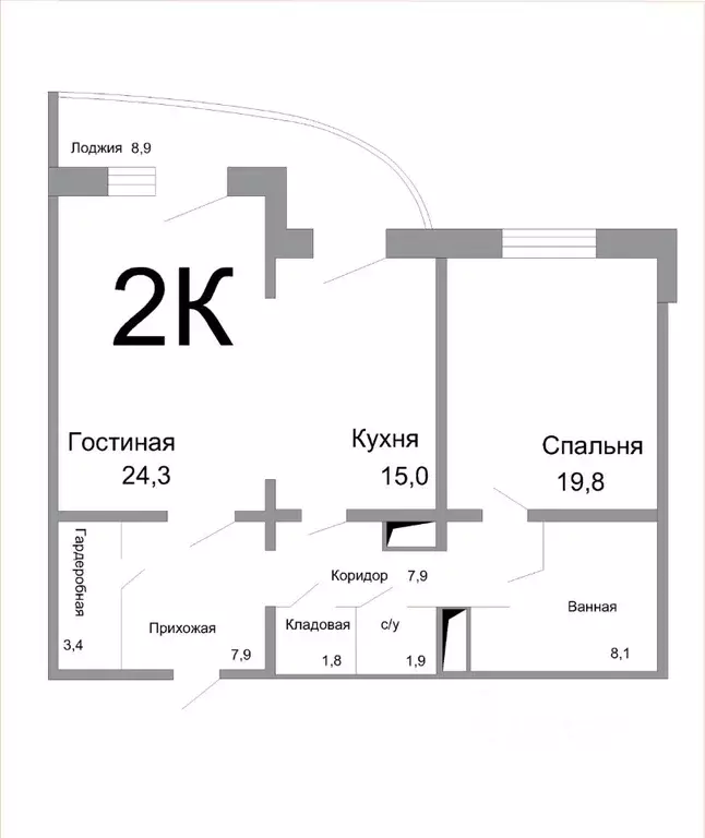 2-к кв. Ставропольский край, Кисловодск просп. Победы, 43А (98.2 м) - Фото 0