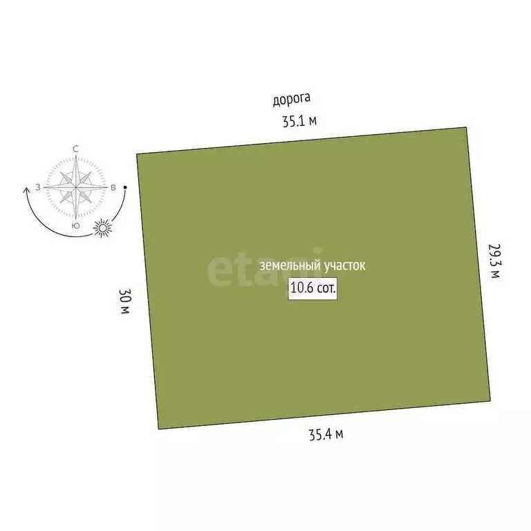 Участок в Вологодская область, Харовский муниципальный округ, деревня ... - Фото 0