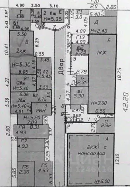 6-к кв. Краснодарский край, Анапа Крепостная ул., 77 (180.0 м) - Фото 2