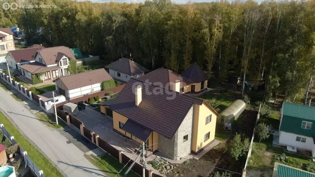 Дом в Новосибирский район, Криводановский сельсовет, село Марусино ... - Фото 0