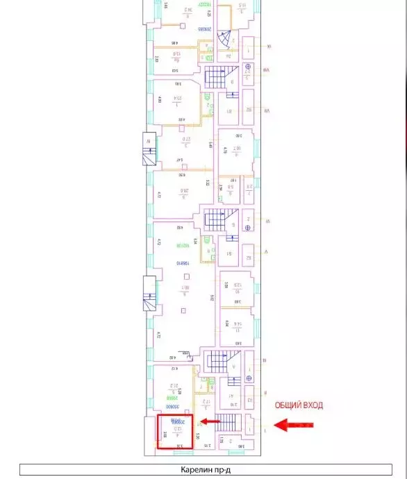 Помещение свободного назначения в Москва ул. Бутырский Вал, 50 (12 м) - Фото 1