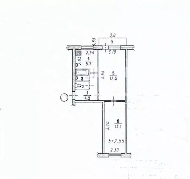 2-к кв. Омская область, Омск Заозерный мкр, ул. Тимофея Белозерова, 7 ... - Фото 2