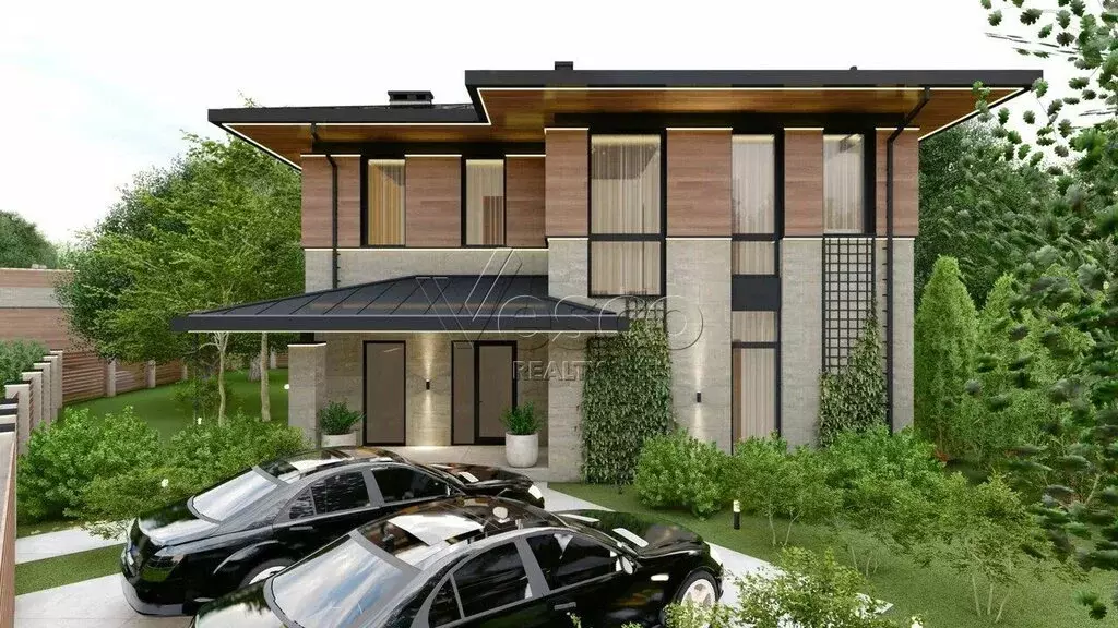 Дом в деревня Новинки, КП Павлово-2 (222 м) - Фото 1