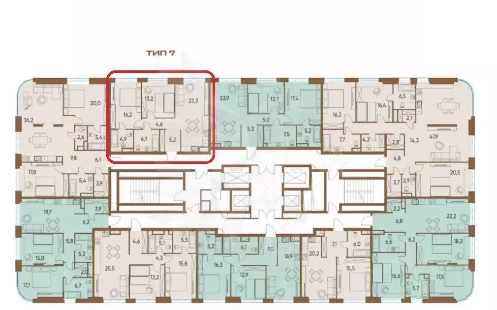3-к кв. Москва ул. Нижние Мневники, 16к6 (74.0 м) - Фото 2