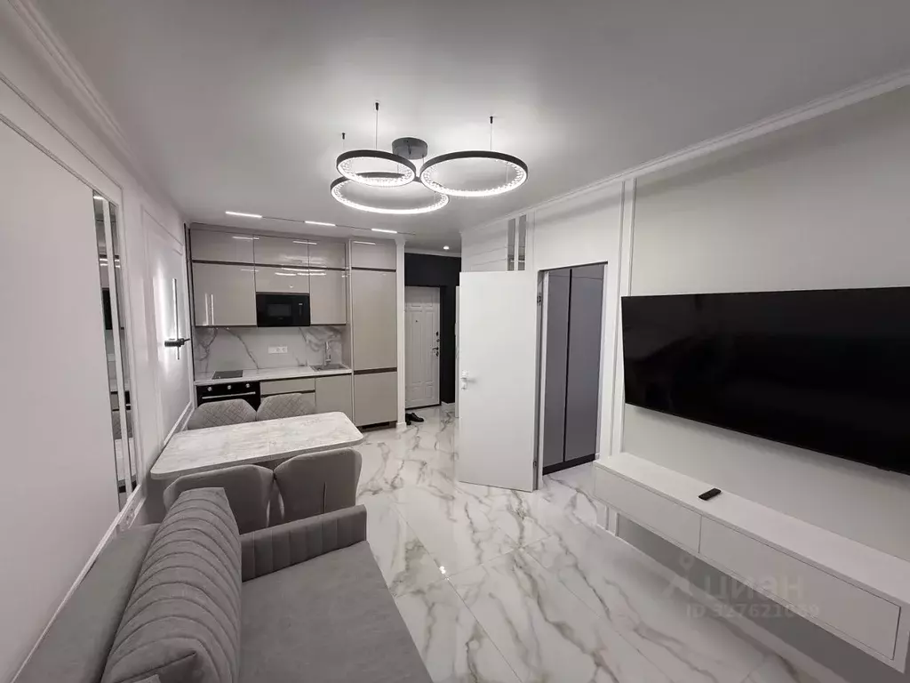 1-к кв. Краснодарский край, Сочи Завокзальный мкр, пер. Трунова, 6 ... - Фото 1