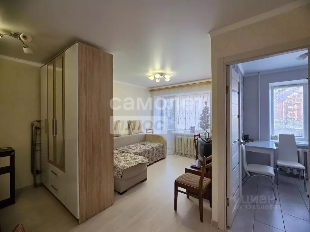 1-к кв. Липецкая область, Липецк ул. Гагарина, 34 (30.0 м) - Фото 1