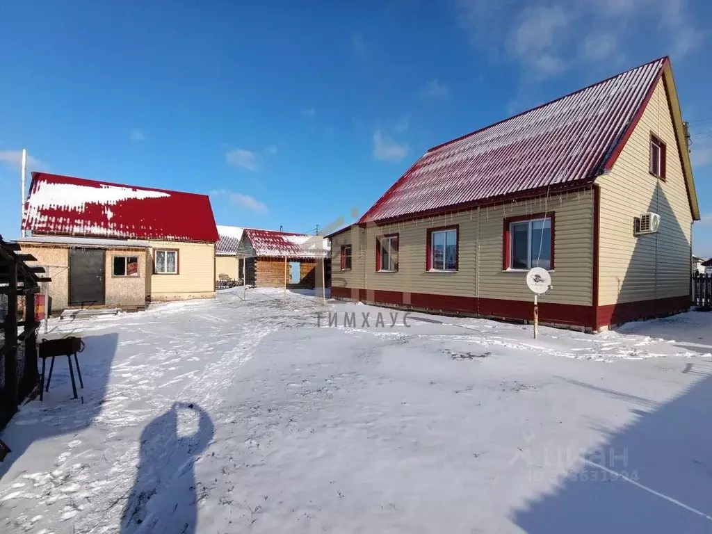 Дом в Омская область, Таврическое рп ул. 6-я Омская, 9 (68 м) - Фото 1