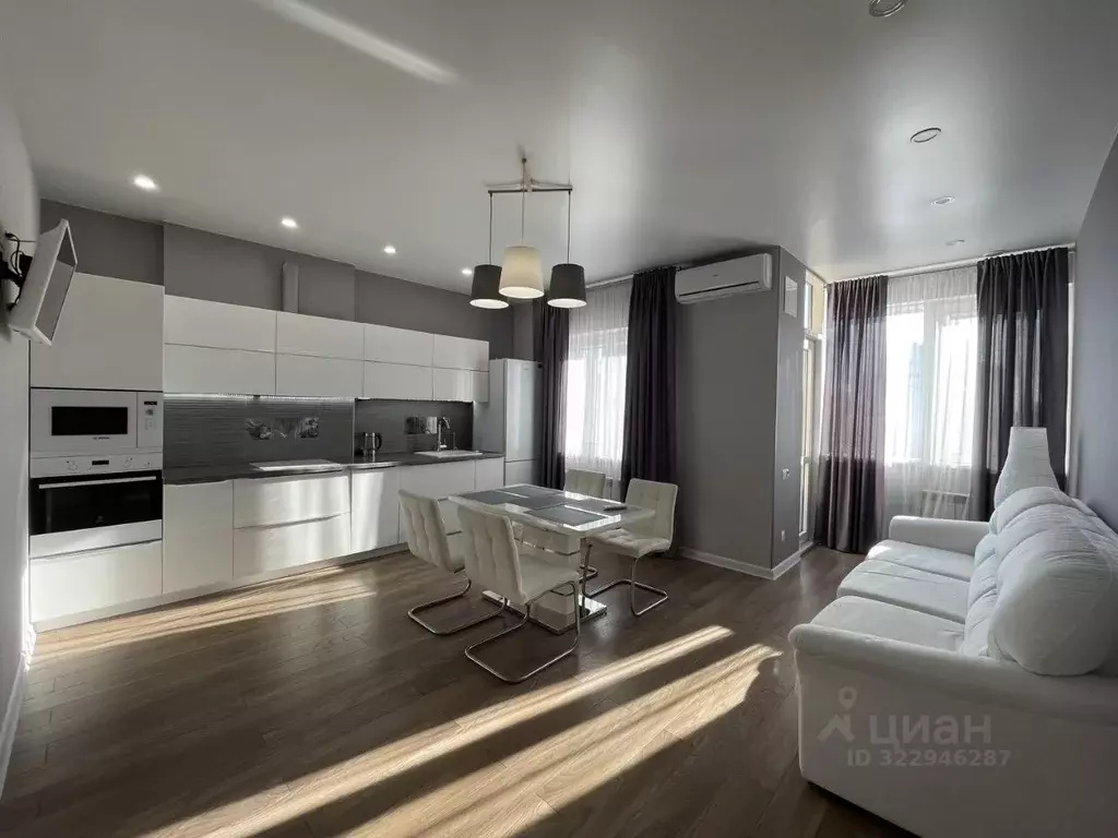 2-к кв. Самарская область, Самара Самарская ул., 200А (80.0 м) - Фото 2