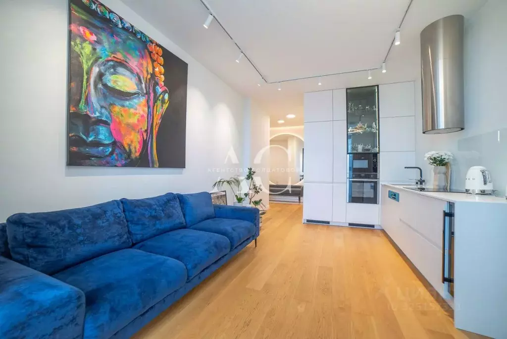 2-к кв. Свердловская область, Екатеринбург наб. Олимпийская, 9/1 (76.1 ... - Фото 1