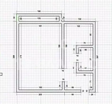 1-к кв. Московская область, Королев просп. Космонавтов, 13 (39.4 м) - Фото 2