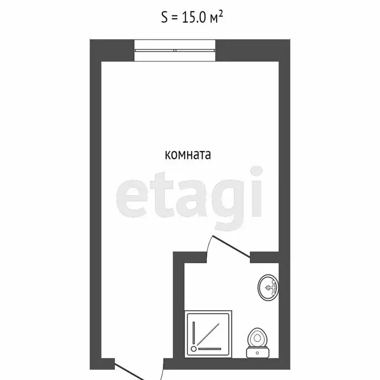 Квартира-студия: Сочи, улица Ленина, 219А/1 (17 м) - Фото 0
