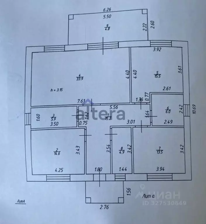 Дом в Татарстан, Лаишевский район, с. Сокуры  (137 м) - Фото 2