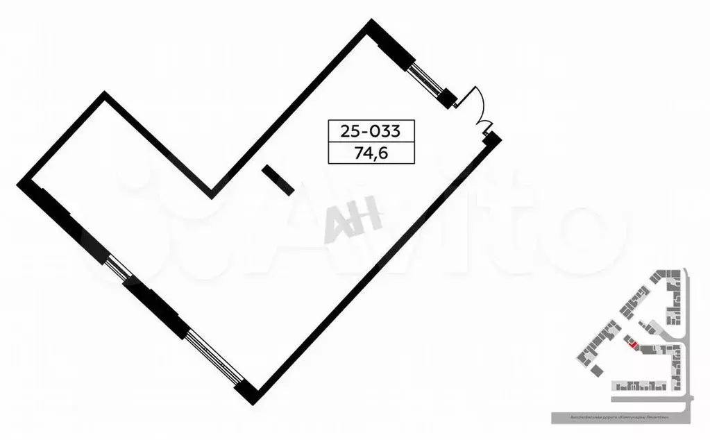 Продажа магазина 74.6 м2 Коммунарка Калужское - Фото 0