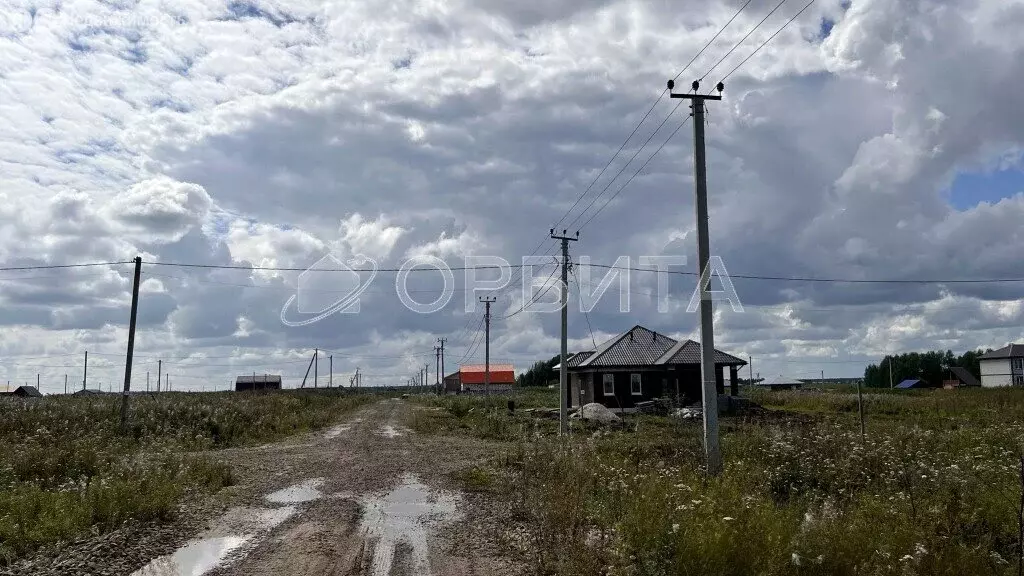 Участок в Тюменский район, деревня Малиновка (14.7 м) - Фото 0