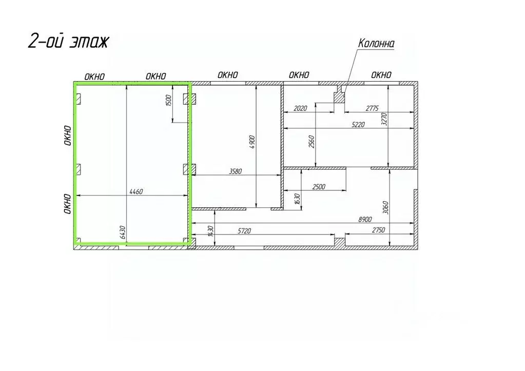 Офис в Санкт-Петербург просп. Энгельса, 163 (30 м) - Фото 2