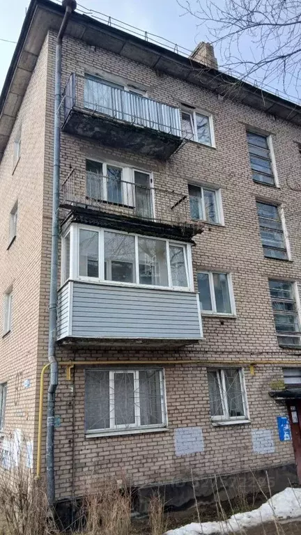 1-к кв. Ленинградская область, Луга просп. Кирова, 87 (31.5 м) - Фото 2