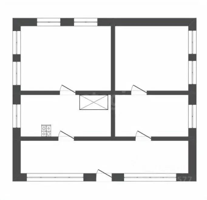 Дом в Воронежская область, Борисоглебск Третьяковская ул., 54 (55 м) - Фото 2