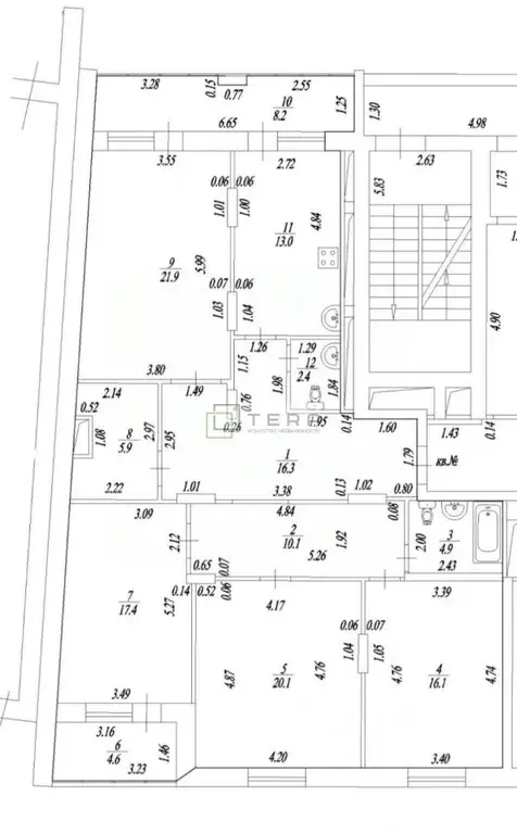 4-к кв. Башкортостан, Уфа ул. Блюхера, 3/8 (128.1 м) - Фото 1