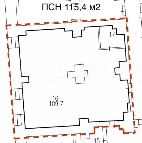 Продажа ПСН 115,4 м2 м. Трубная в цао - Фото 0