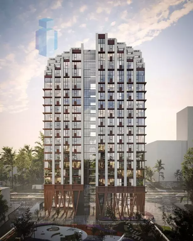 1-к кв. Нижегородская область, Нижний Новгород Верен Плейс Одесская ... - Фото 1