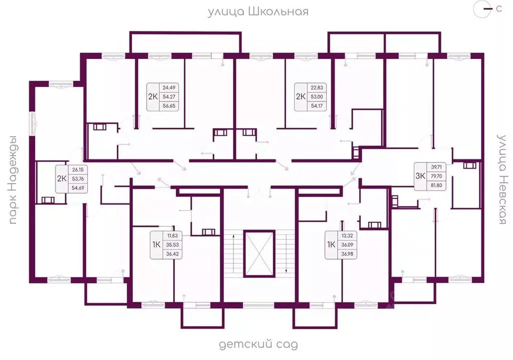 3-к кв. Ленинградская область, Всеволожский район, Дубровское ... - Фото 2
