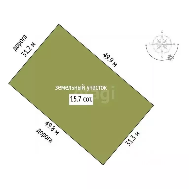 Участок в Белгородская область, Белгородский район, с. Стрелецкое 451 ... - Фото 2