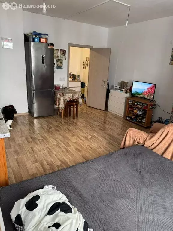 Квартира-студия: село Борогонцы, улица Пушкина, 7 (28.8 м) - Фото 1